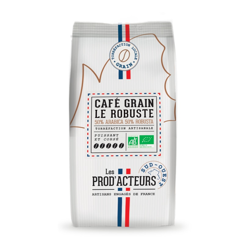 Café Le Robuste Bio grain KG Prod'Acteurs