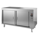 thumbnail of Combisteel warmhoudkast met 2 draaideuren, RVS opstand 1000x700x850mm
