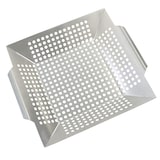 thumbnail of Tarrington House Groente/vis grillmand, roestvrij staal, 34.9 x 31.1 cm, rechthoekig