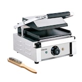 thumbnail of Contactgrill 1800 1G | Glad | 1.8kW | Grillplaat Gietijzer/Geëmailleerd | 290x395x210(h)mm