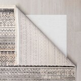 thumbnail of Strapazierfähiger Geometrischer Wohnzimmer-Teppich in Naturfarben - `Perran` Serie. Farbe: Naturfarben, 60x114 cm | Kadima Design