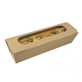 thumbnail of Caja bocadillo con ventana 274/254 x 80/60 x 62 mm (125 uds)