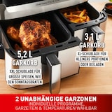 thumbnail of TEFAL Dual Easy Fry & Grill 8,3 L Edelstahl EY905D