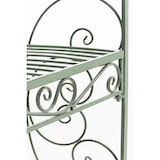 thumbnail of Arche à rosier Rosie en forme de demi pavillon avec banc de jardin Vert antique