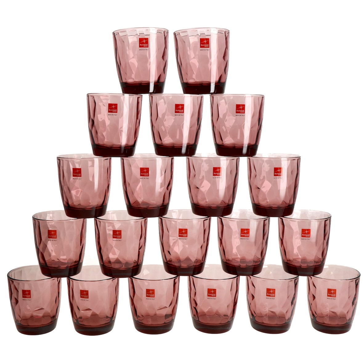 20er Set Diamond Purple Whiskygläser im 40x 230er Karton 30,5 cl - 4027013