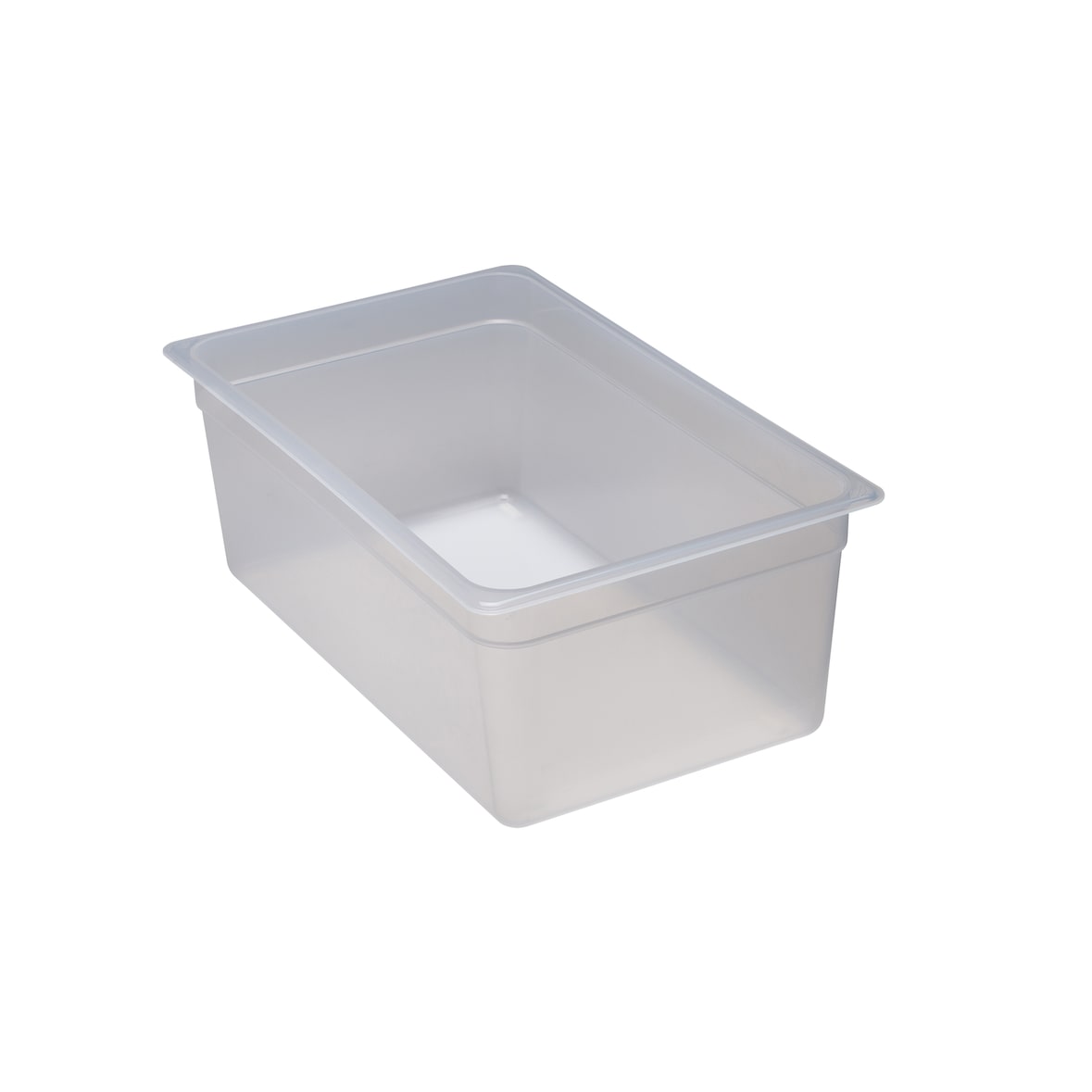 CAMBRO - 18PP-190 - Bac GN 1/1 (25,6 L) - 32,5 x 53 x 20 cm - Translucide - Vente à l'unité