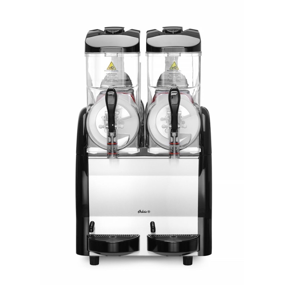 Hendi Slush-ijsmachine met 2 uitneembare containers van 12 liter en lekbak