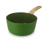 thumbnail of Menastyl - Casserole 18cm colorama olive - en aluminium - revêtement antiadhésif en céramique