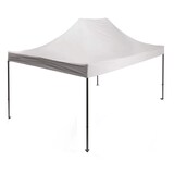 thumbnail of Gazebo 2x3m bianco certificato IGNIFUGO SENZA laterali pieghevole acciaio