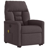 thumbnail of vidaXL Massagesessel mit Aufstehhilfe Dunkelbraun Stoff