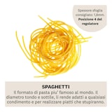 thumbnail of Marcato AC-150-SPA Spaghetti Aufsatz, Edelstahl, silber