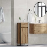 thumbnail of vidaXL Badkamer Kast Ambachtelijk eiken 40 x 30 x 100 cm Bewerkt hout