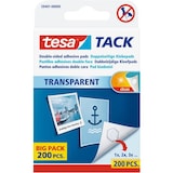thumbnail of tesa Klebepads Tack Transparent 11 (B) mm Synthetisches Gummi 200 Stück