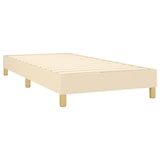 thumbnail of vidaXL Boxspringbett mit Matratze & LED Creme 80x200 cm Stoff