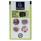 thumbnail of Exacompta 313740D 1x STORE BOX MULTI ladenbox met 11 laden, Office, grijs
