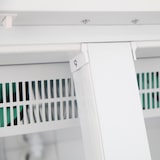 thumbnail of Armadio refrigerato bianco Polar 744L a doppia anta con 8 ripiani regolabili