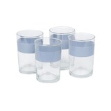 thumbnail of BERGNER - Set aus 3 Pfannen Ø16/Ø20/Ø24 cm aus gepresstem Aluminium, geeignet für Induktion Navy Red 4er-Set Gläser 0,5 L NOIA