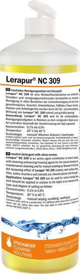 thumbnail of Lerapur NC 309 Handspülmittel - 12 x 1 L Flasche - Geschirrspülmittel