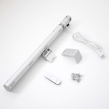 thumbnail of VASNER SlimLine X20 Outdoor Heizstrahler schmal silber, Terrassenheizstrahler 2000 Watt, 6 Heizstufen, IP65 Nässeschutz