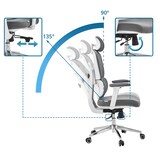 thumbnail of Bürostuhl / Drehstuhl ERGOMY WF2 Stoff grau hjh OFFICE