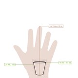 thumbnail of BIOZOYG Schnapsbecher aus Papier 400 Stück 20 ml weiß - Pappbecher Beschichtet Party Zubehör Einwegbecher Messen, Events, Verkostung