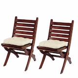 thumbnail of Set di 6 cuscini da seduta Dublin, cuscini da sedia 41x38x8cm ~ crema