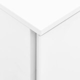 thumbnail of vidaXL Aktenschrank mit Rollen Weiß 39x45x60 cm Stahl