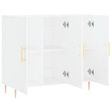 thumbnail of vidaXL Sideboard Weiß 90x34x80 cm Holzwerkstoff
