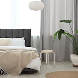 thumbnail of Taburete / taburete ALRANDA metal / MDF blanco / roble hjh LIVING