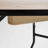 thumbnail of MobeventPro tavoli rotondi pieghevoli in legno 170x 170 x 76cm x10