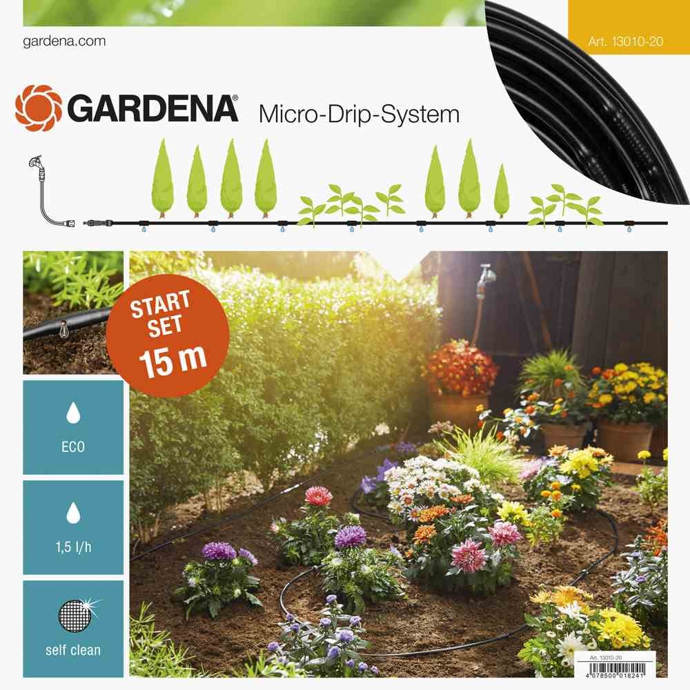 GARDENA MDS Start-Set für Pflanzreihen S Micro-Drip-System MDS Start-Set Pflanzreihen S