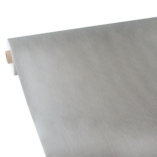 2 Rollen Tischdecke, stoffähnlich, Vlies soft selection plus 25 m x 1,18 m silber
