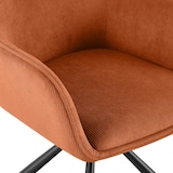 thumbnail of Chaise de salle à manger Tipton Cord Orange