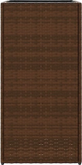 thumbnail of vidaXL Pflanzkübel Braun 40x40x80 cm Poly Rattan