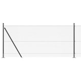thumbnail of vidaXL Zaunpfosten Grau 10 x 0,8 m (19 x 19 mm Maschen) Stahl und PVC