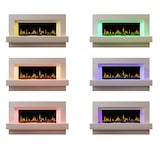 thumbnail of Chemin'Arte Vrijstaande Elektrische Haard LINEA 121 cm met LED vlam-effect - 264