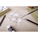 thumbnail of Clairefontaine 4x PaintON Naturel, Block A5, kopfseitig geleimt, 30 Blatt, 250g, Sand, Mixed Media - 96539C
