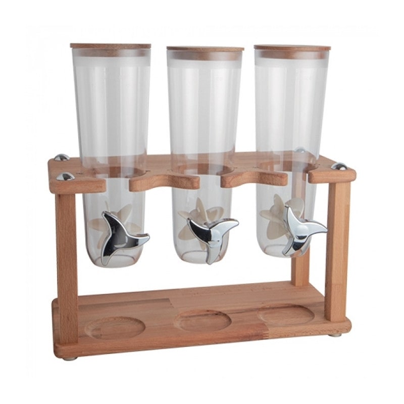 Distributeur de céréales 3x1,5L - Emga