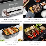 thumbnail of Kuvings - Plancha électrique de table antiadhésive - Multifonction : Cuisiner, griller, mijoter - Nettoyage facile - Multi-grill