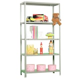 thumbnail of SimonRack Scaffali Metallo Garage 2000x1000x300 mm, 5 Ripiani in Acciaio, Portata, 75 kg per Ripiano, Grigio – Advantage