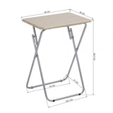 thumbnail of Mesa auxiliar plegable 48 x 38 x 66 cm