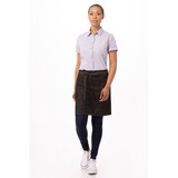 thumbnail of Chef Works® CORVALLIS Bistroschürze (kurz) Urban Artikel AHWXX012 in Schwarz-Burgund