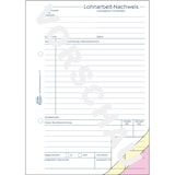 thumbnail of Avery Zweckform Lohnarbeitnachweis 1771 DIN A5 SD 3x40Blatt