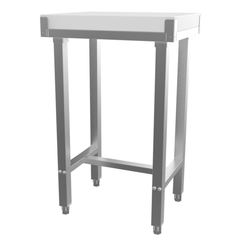 Combisteel Hackblock mit Arbeitsplatte aus 50mm Polyethylen