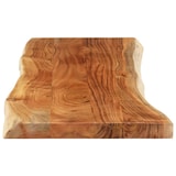 thumbnail of Piano Tavolo 140x40x3,8 Cm Rettangolare Legno Acacia Bordi Vivi