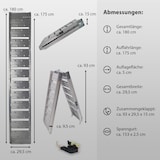 thumbnail of TRUTZHOLM 1x Alu Auffahrrampe 181 cm Traglast 200 kg klappbar rutschfest Motorradrampe Verladerampe