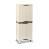 thumbnail of Opbergkast 2 deuren 4 planken 70 x 47 x 184 cm 4 voeten Capaciteit 100 kg max INTEC
