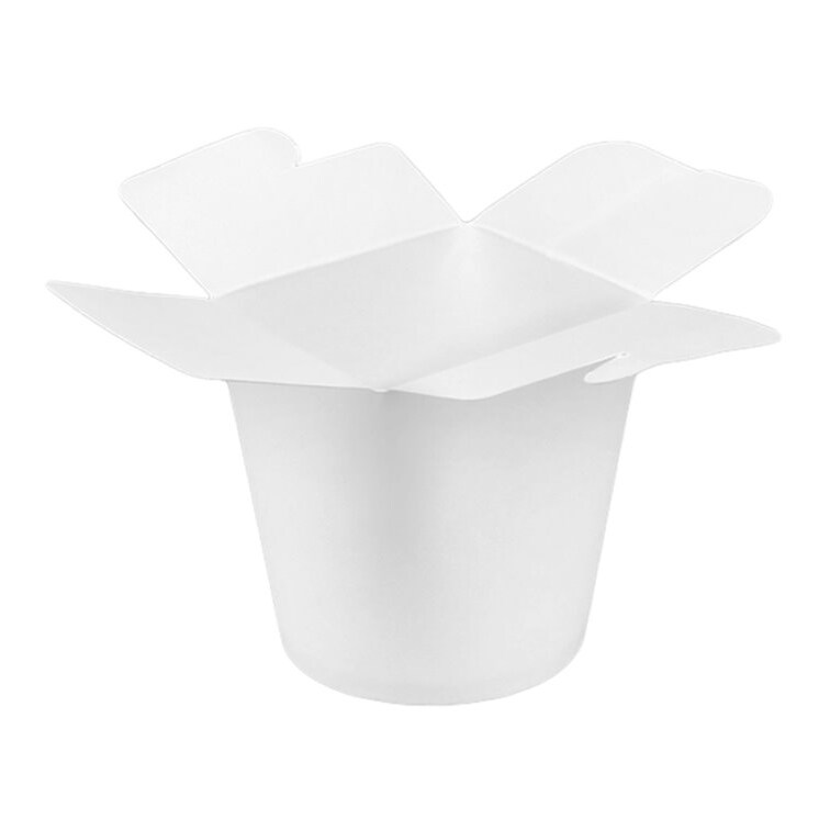 MONOUSO - Embalagem Fechado Takeaway Branco 16Oz/480ml (500 Uds)