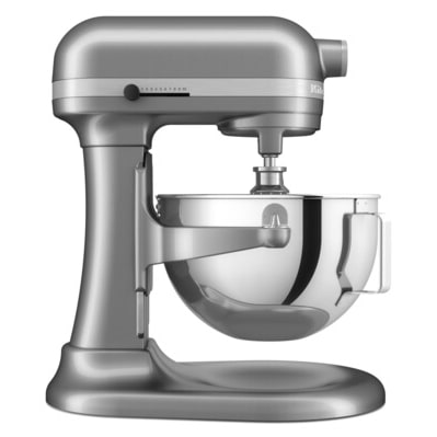 KitchenAid 5KSM55SXXECU Planetaire mixer met 5,2 L PROFESSIONAL komslag zilverkleurig