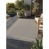 thumbnail of Balkonteppich Einfarbig Wetterfest Waschbar Strapazierfähig Terrasse Garten Schadstoffgeprüft Grau 120x170 cm – ALSTER von Kadima Design